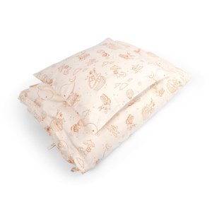 Junior bed linen GOTS (100x140 cm) - Dreamy Adventurers