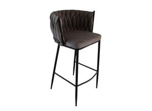Woven wave Bar chair Sand/Taupe