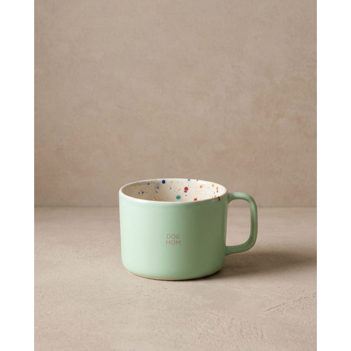 Green/Pink Mug 450ml
