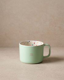 Green/Pink Mug 450ml