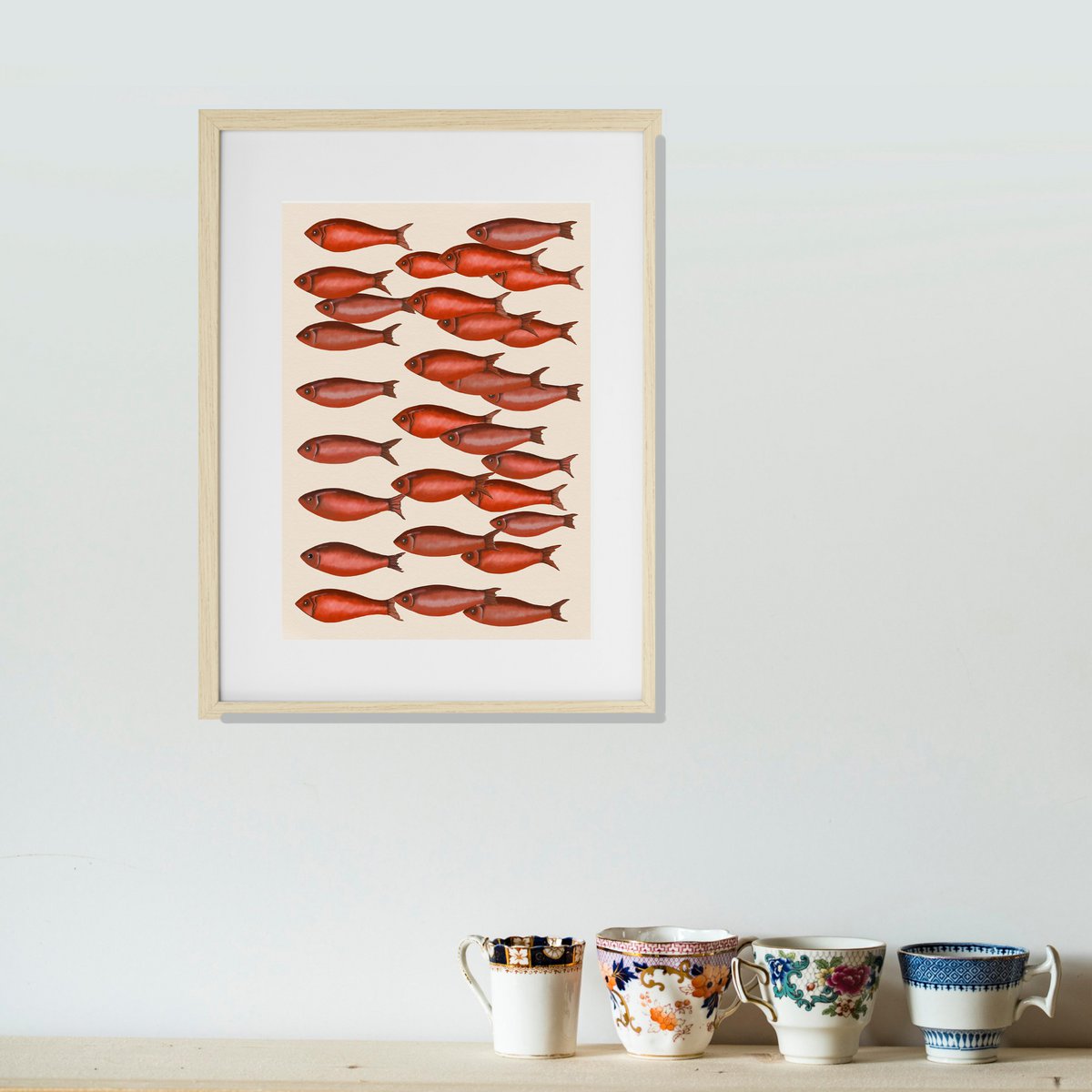 Affiche: school goudvissen