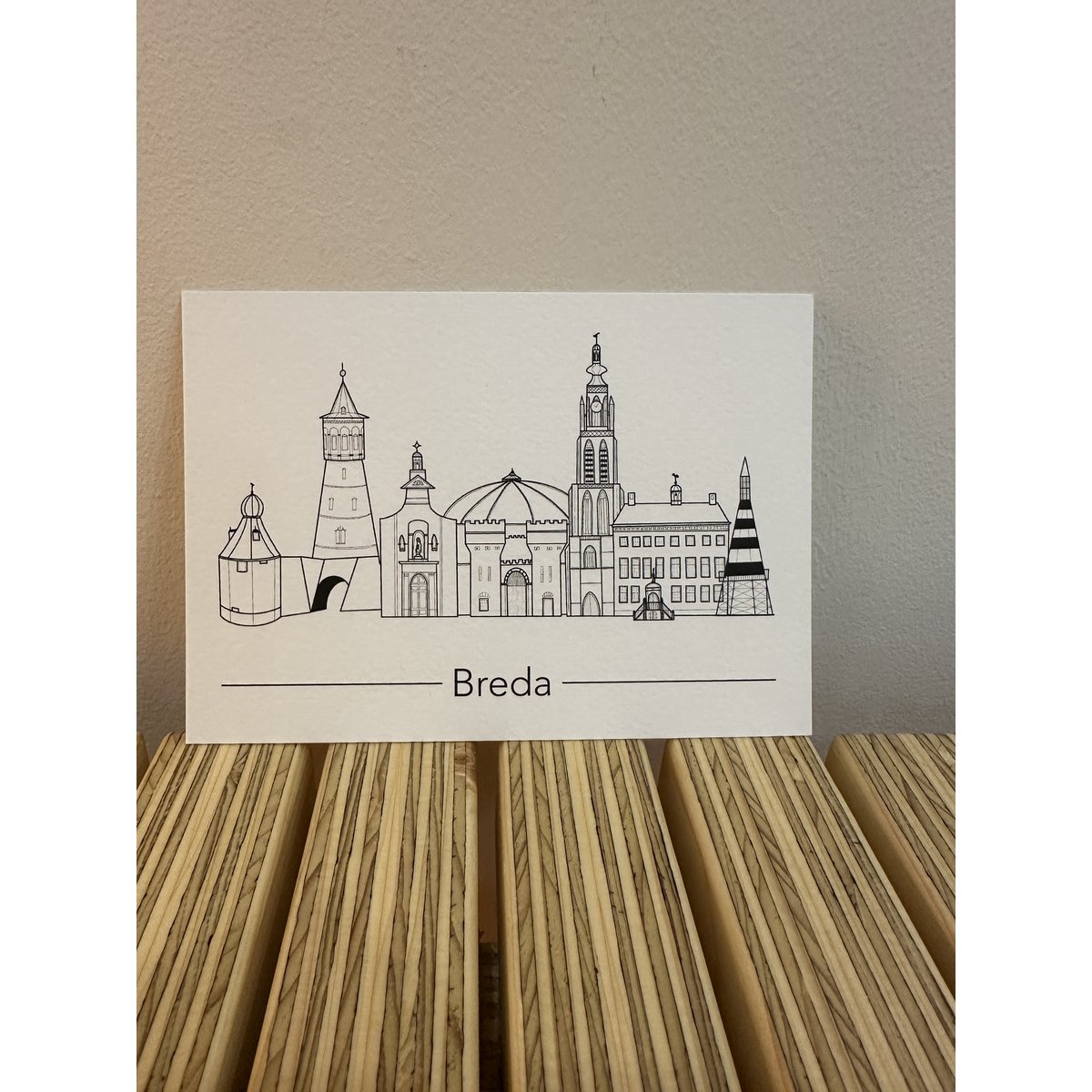Carte postale Bréda