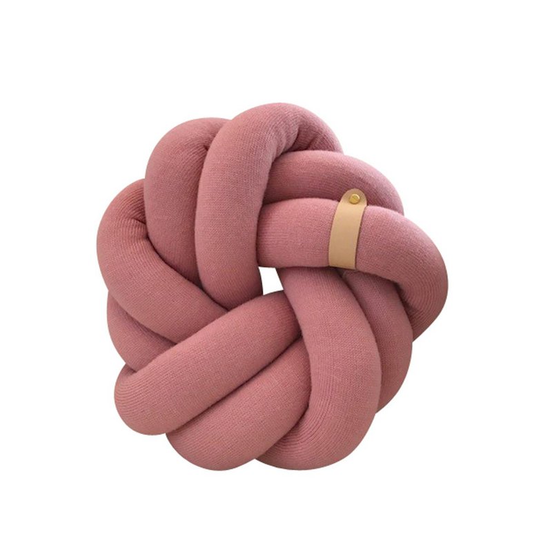 Cojín Blossom Knot, rosa