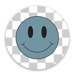 Muurcirkel Set Smiley's Blauw