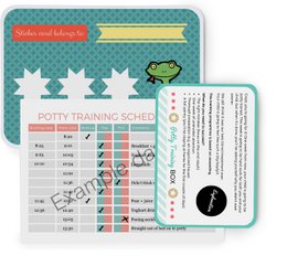 Potty Training Box - Potty training in 1 week - Includes stickercards and stickers