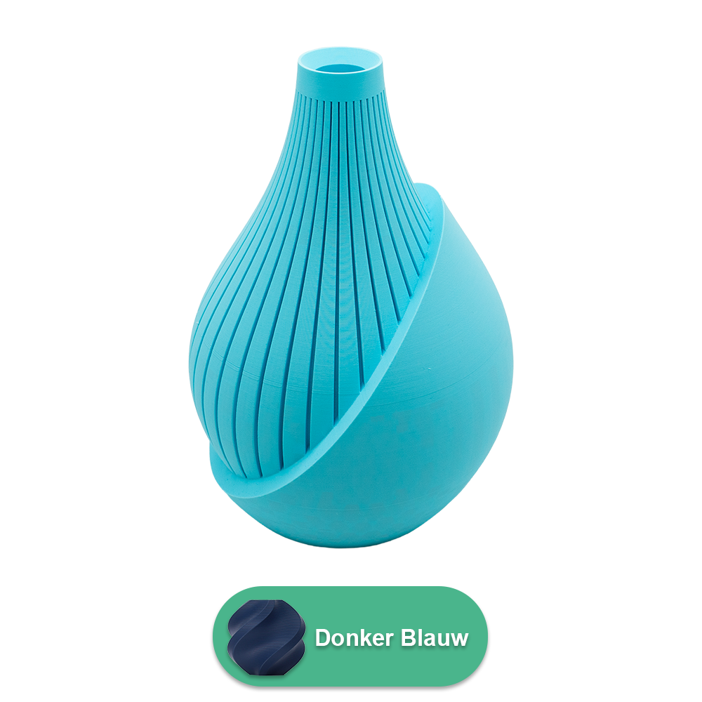 Jarrón Elodie 3D - Jarrón impreso en 3D - PLA sostenible - Apto para flores artificiales