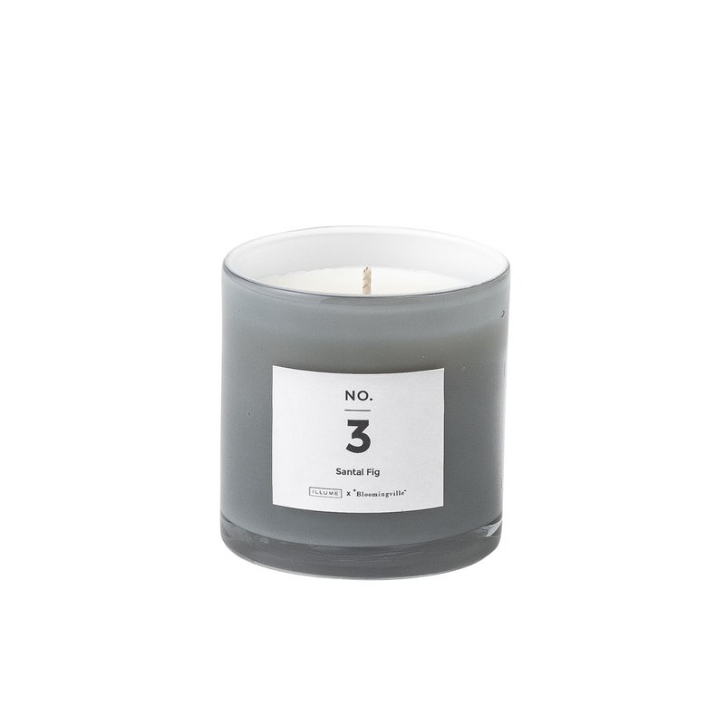 INGEN. 3 - Santal Fig Duftlys, Naturlig voks