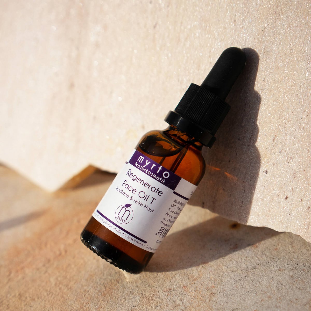 myrto Regenerate Face Oil T - Przeciwutleniający olejek do twarzy do cery suchej i dojrzałej