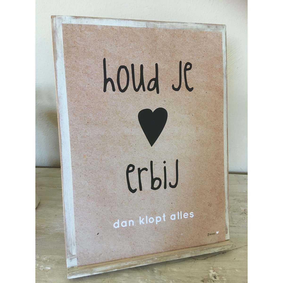 Houd je hart erbij dan klopt alles