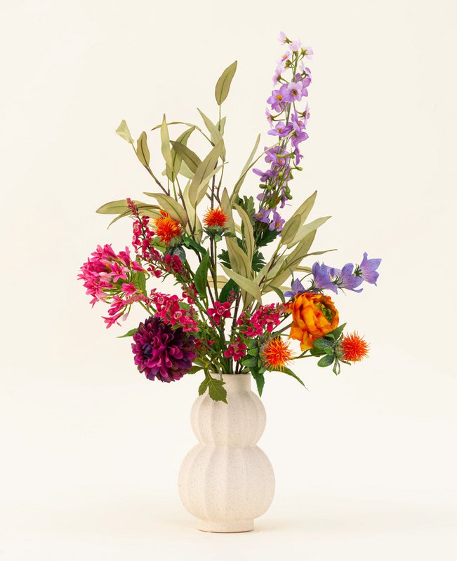 Bouquet de fleurs artificielles en soie Colorful Svenski