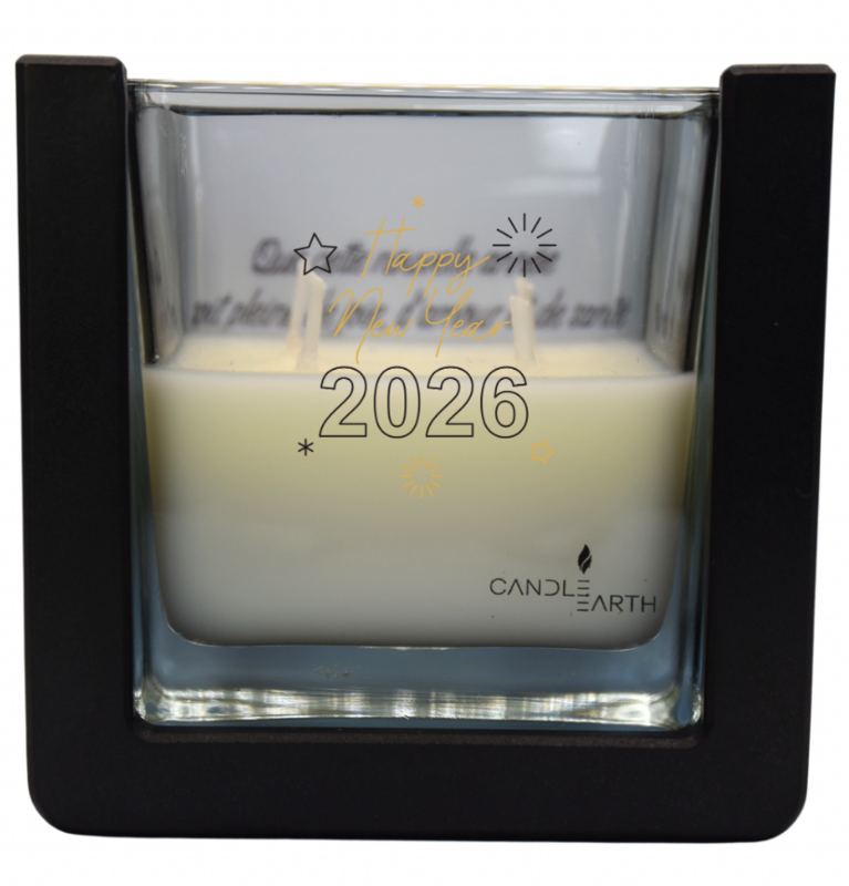 Decoración sorpresa con velas aromáticas - Feliz Año Nuevo - 🍾 Suerte
