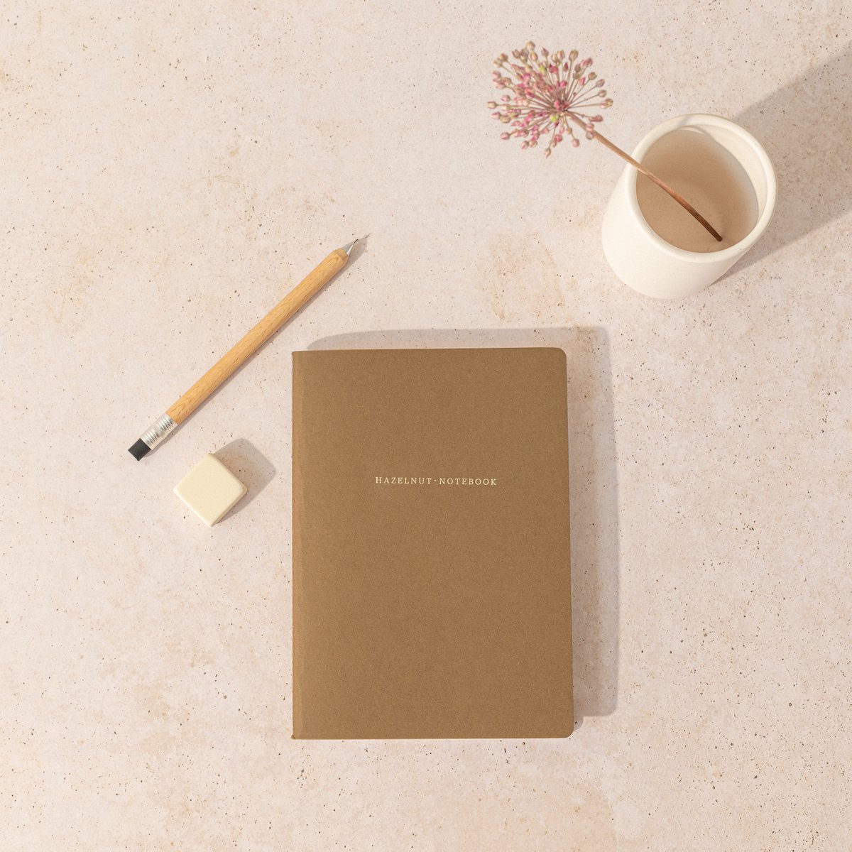 A5 HASELNUSS · BIO NOTIZBUCH