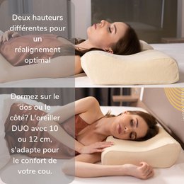 Ergonomisk cervikalpude | Premium duo