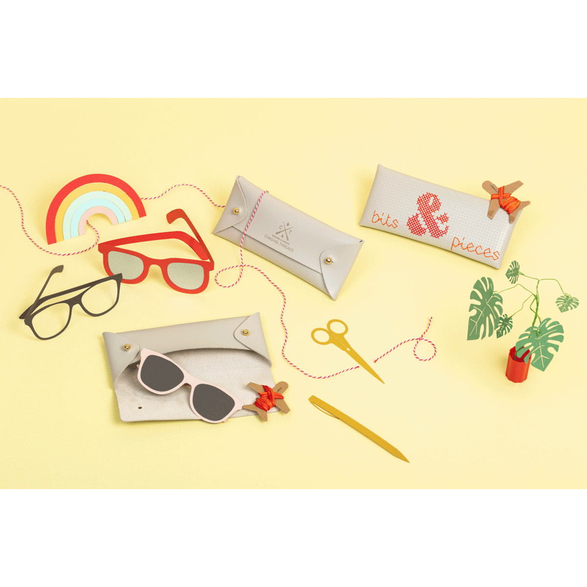 Étui à crayons / porte-lunettes Stitch