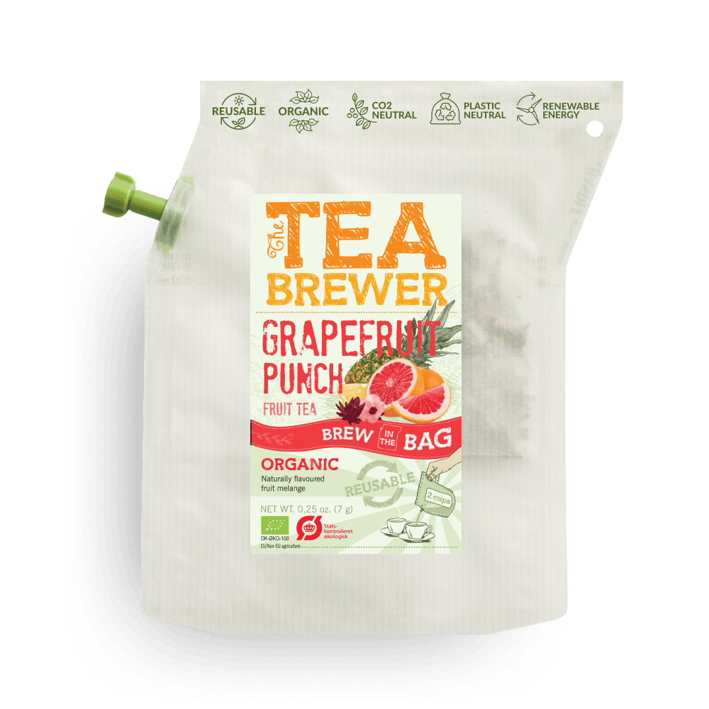 Grapefruit-Punsch-Teebrüher
