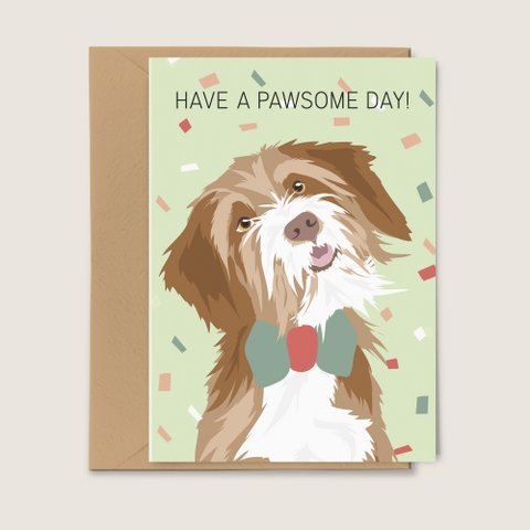 Grußkarte - Haben Sie einen Pawsome Tag