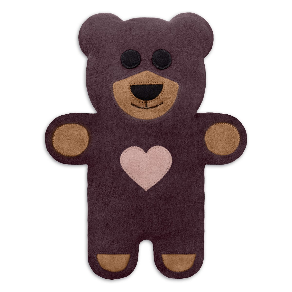 Bio-Körnerkissen für die Mikrowelle, Wärmekissen ideal für den Bauch, Teddy