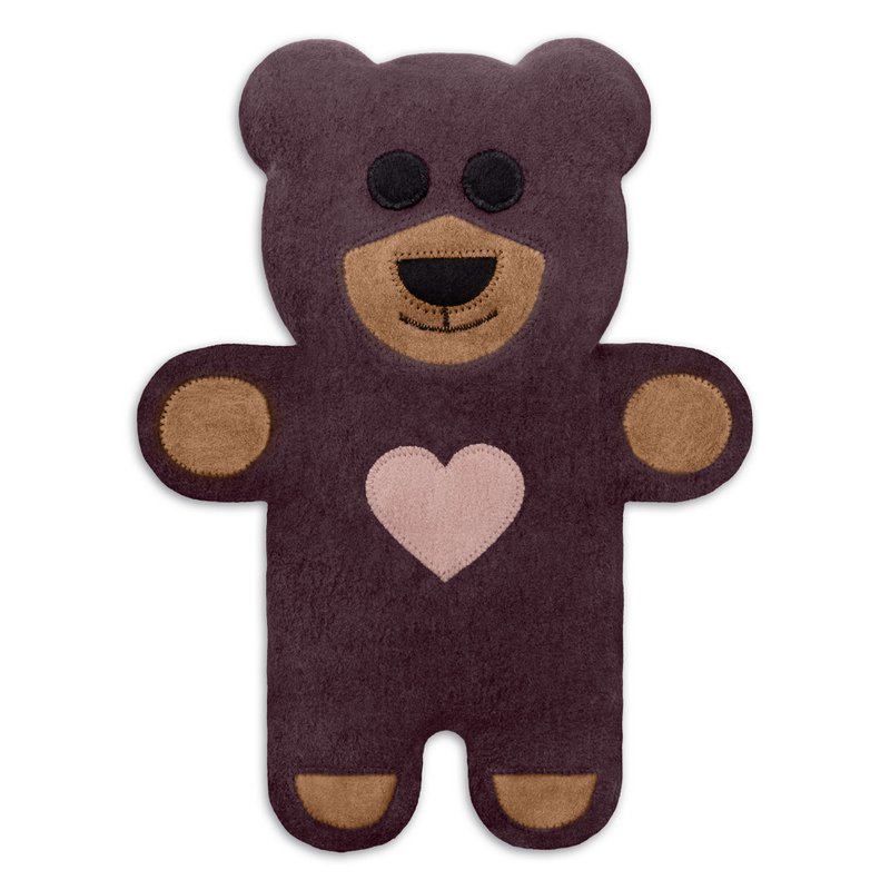 Bio-Körnerkissen für die Mikrowelle, Wärmekissen ideal für den Bauch, Teddy