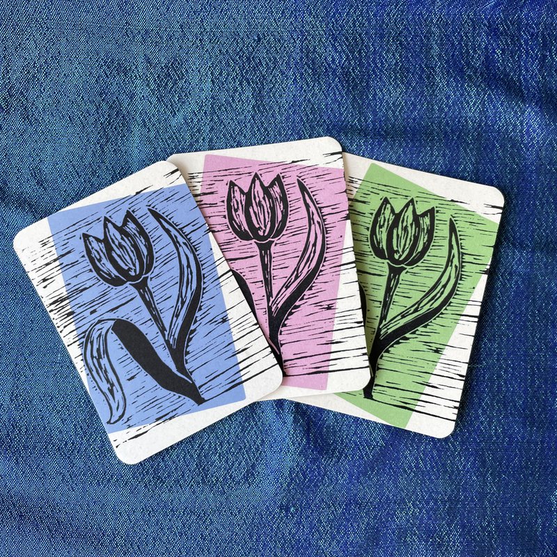 Cartolina del tulipano