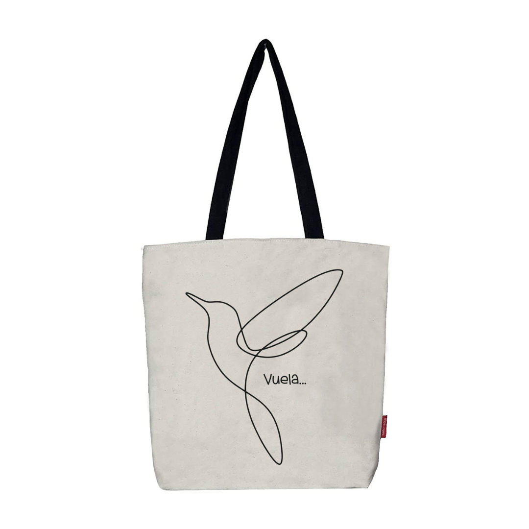 Totebags. Bolso grande modelo "VUELA"