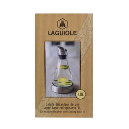 Carafe in glass 1.78ml, 22x12 cm