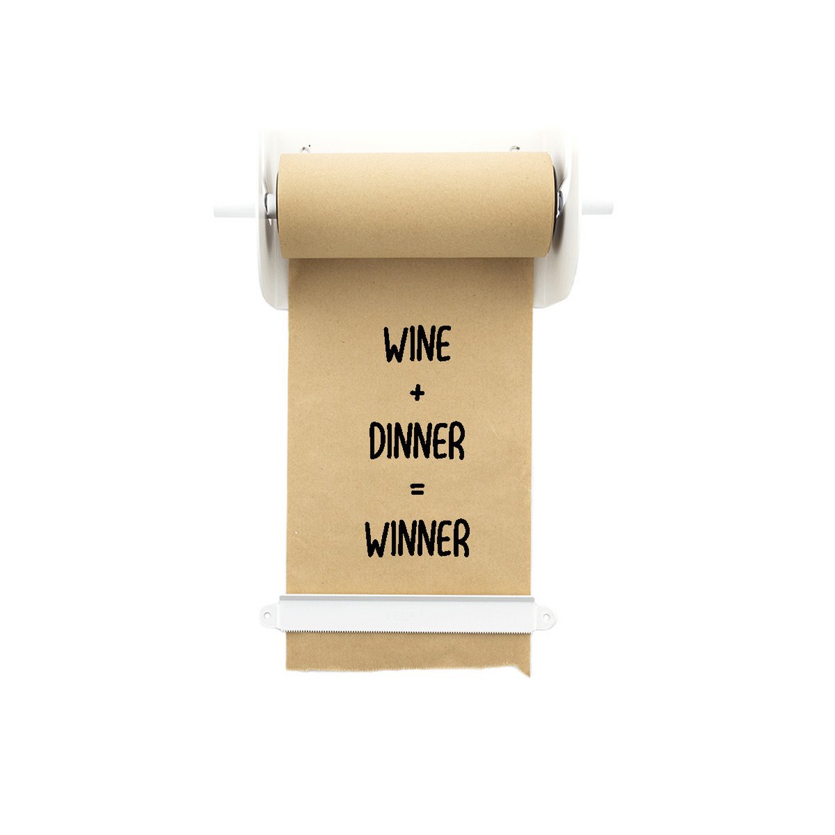 Kraft Paper Roller M - Wit
