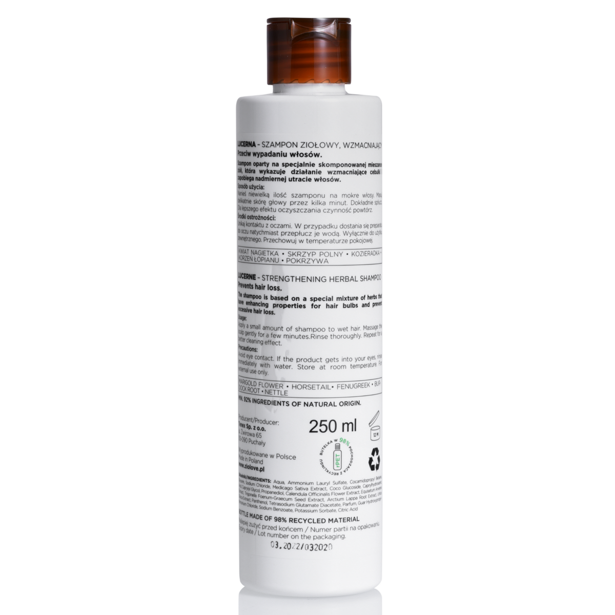 LUZERNE - VERSTERKENDE KRUIDENSHAMPOO