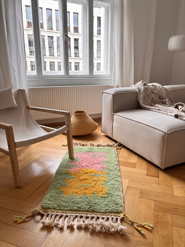Berber carpet - Bariq - 0.60 x 1.10m