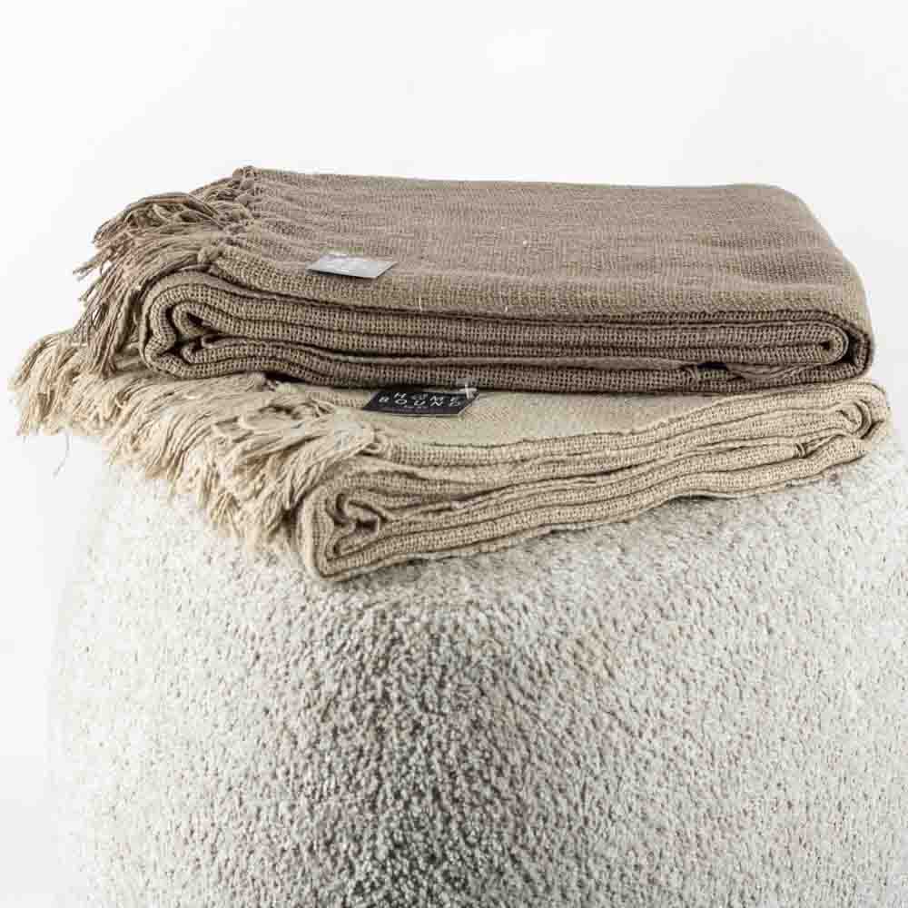 Plaid Cozy 130x160cm beige