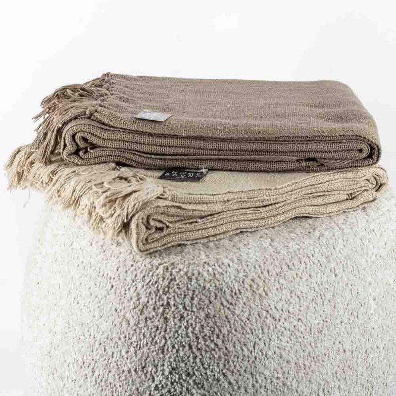 Plaid Cozy 130x160cm beige