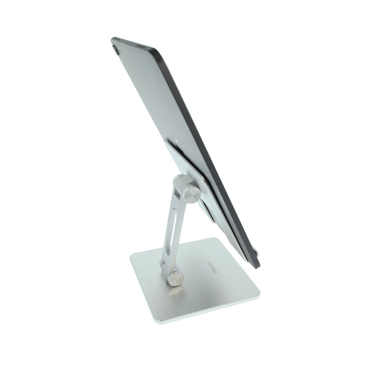 Tablet-Halter faltbar Alu Silber