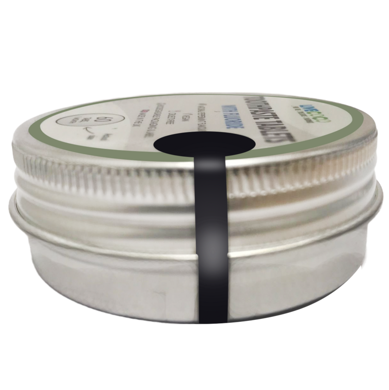 Menta piperita fresca (fluoro-1440 ppm) - Compresse di dentifricio a spreco zero