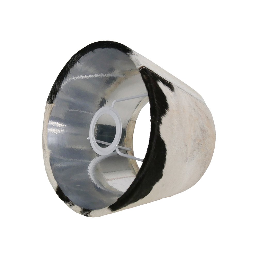Lampshade cow black/white 20cm
