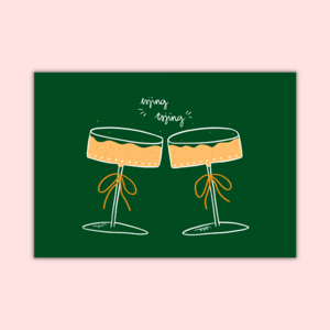WENSKAART - Champagne Cheers