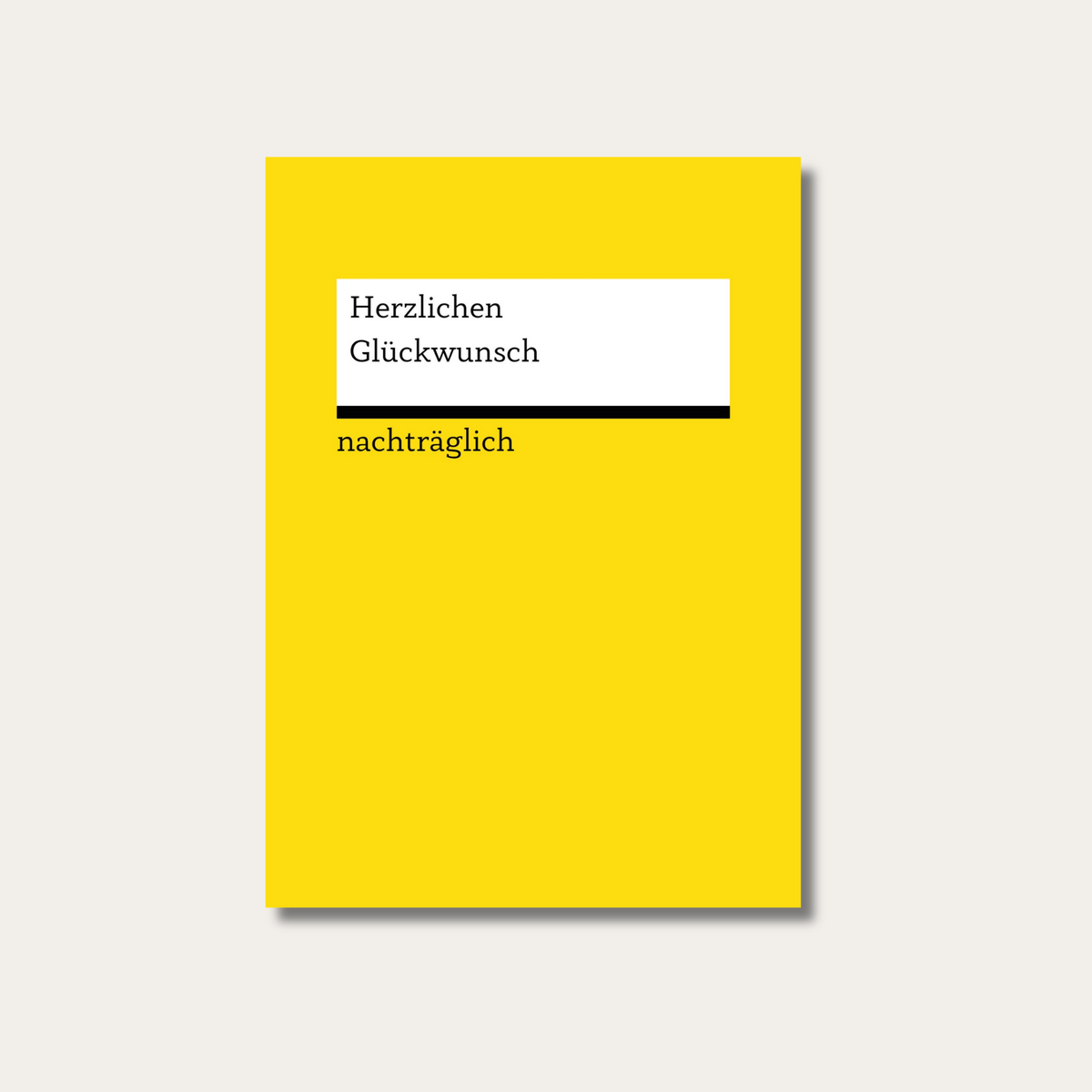 Ansichtkaart | Late beste wensen