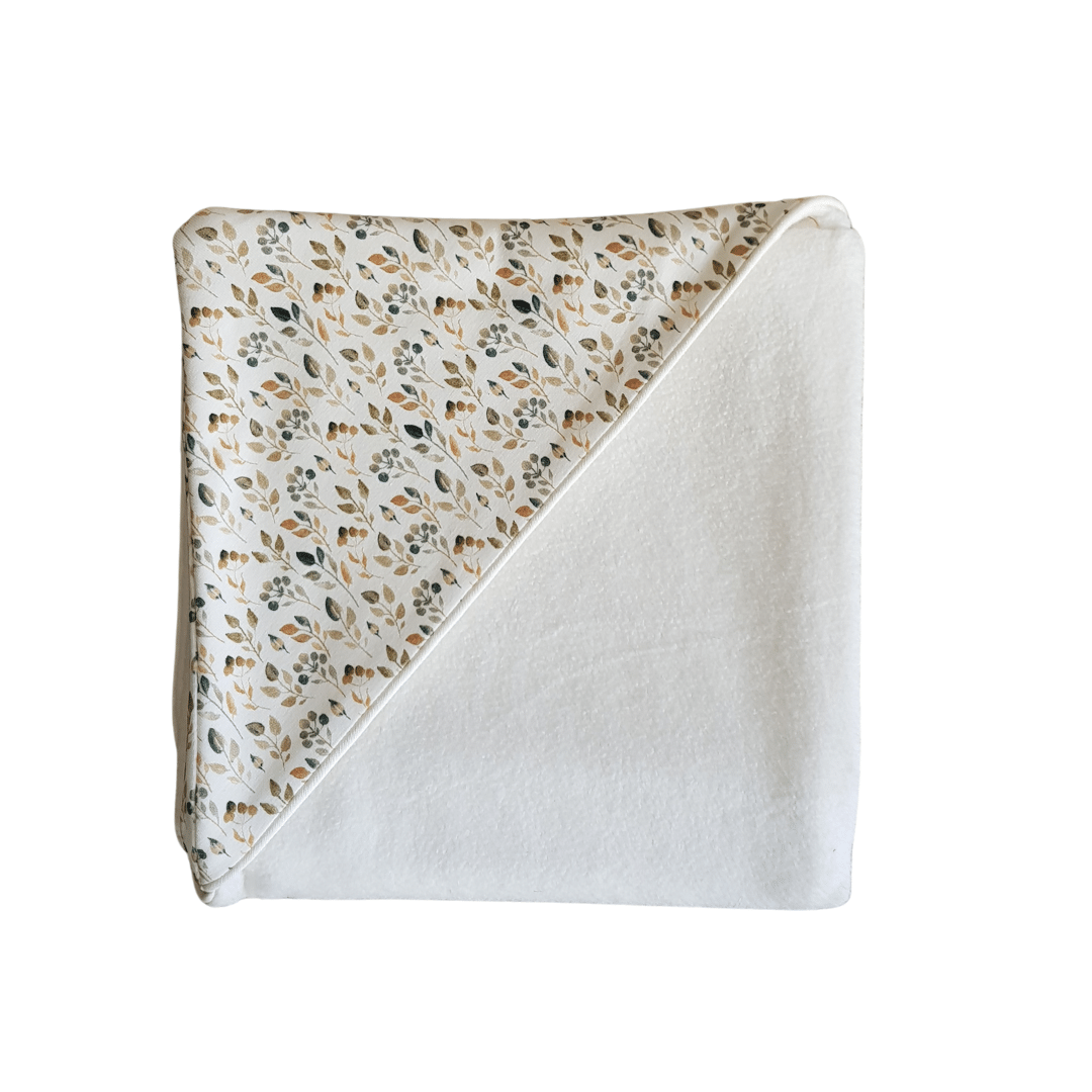 Wrapping cloth Tiny Leaves x Teddy