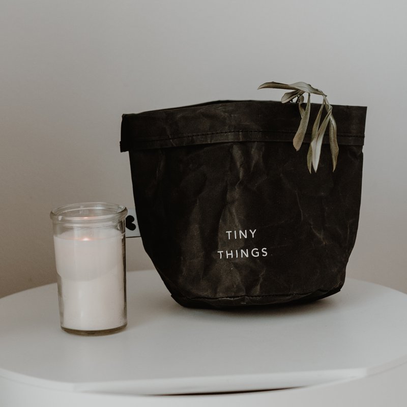 Paperbag sæt med 2 Lovely & Tiny (PU = 6 sæt)