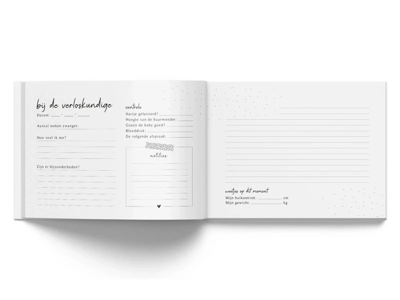 Fyllbooks Mein Ultraschallbuch – Leinen Beige