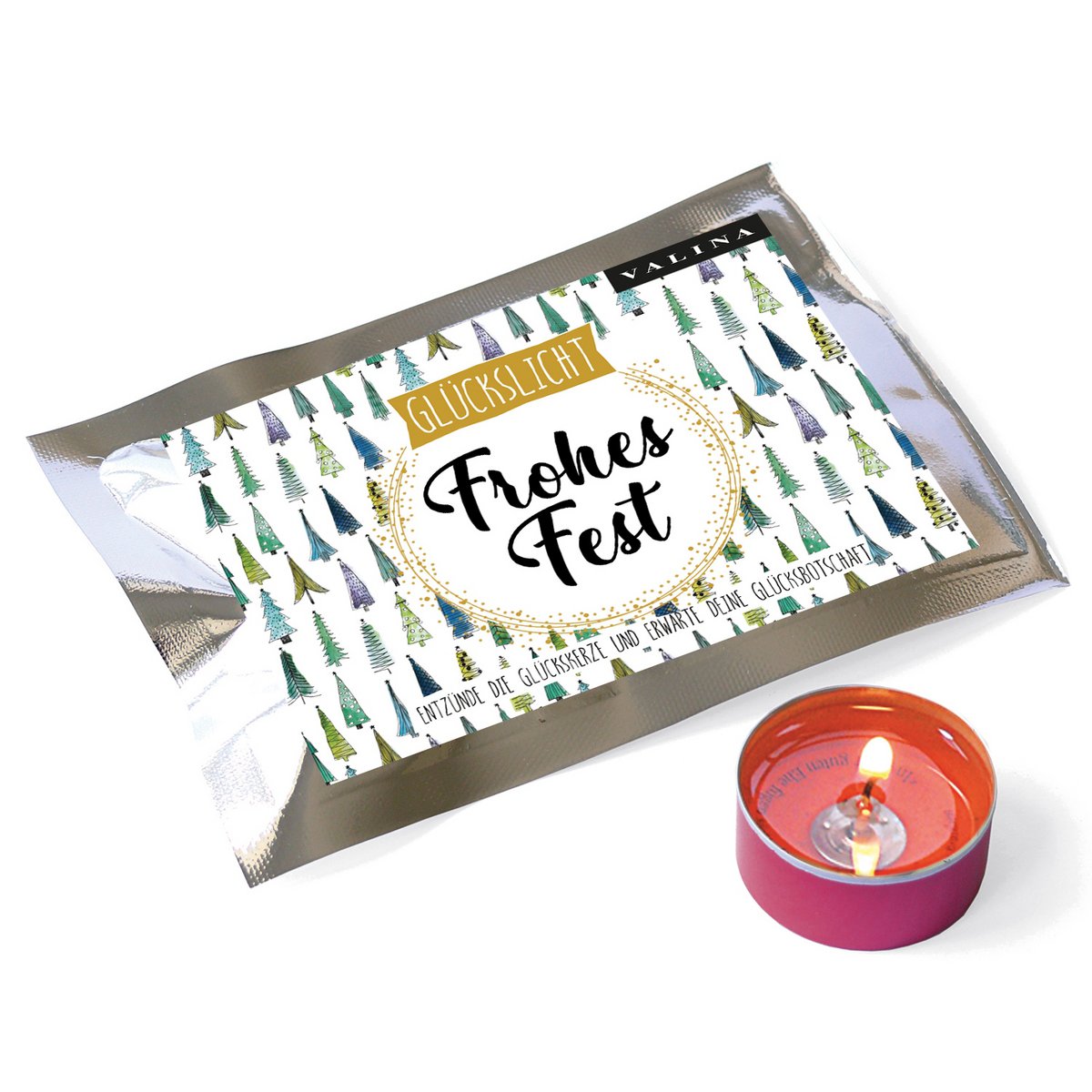 Luz de la suerte de Fortuna / Encantador / Felices fiestas / VE 15