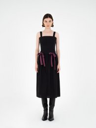 Kind Black Midi Dress