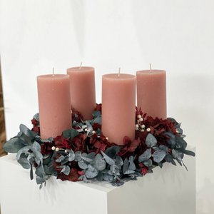 Adventskrans droogbloemen klassieker