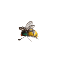 METAL MESH WING BEE