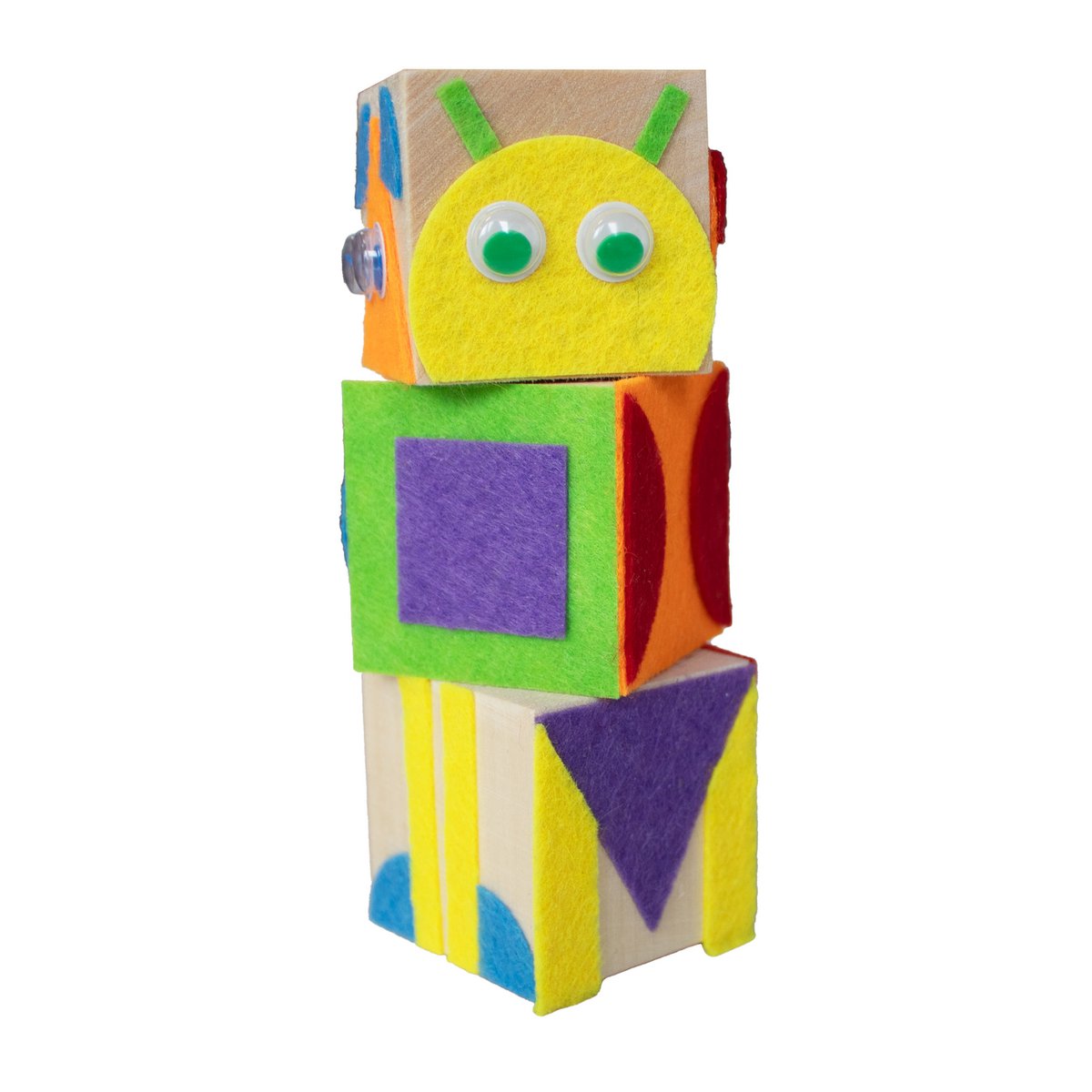 HOLZWÜRFEL -
4 cm - 9 Stück - 1 Farbe