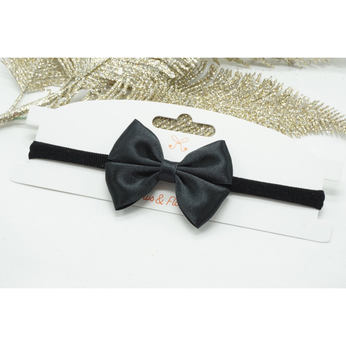 Serre-tête nylon regular mini satin