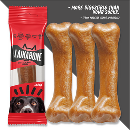 Laikabone Dog Dental Chew - Ost og oksekød (æske)