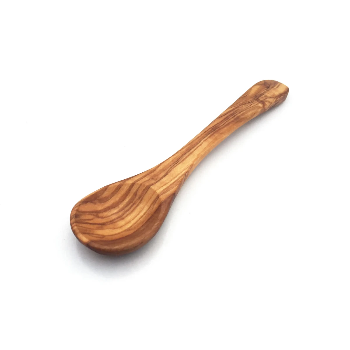 Lepel 14 cm handgemaakt van olijfhout