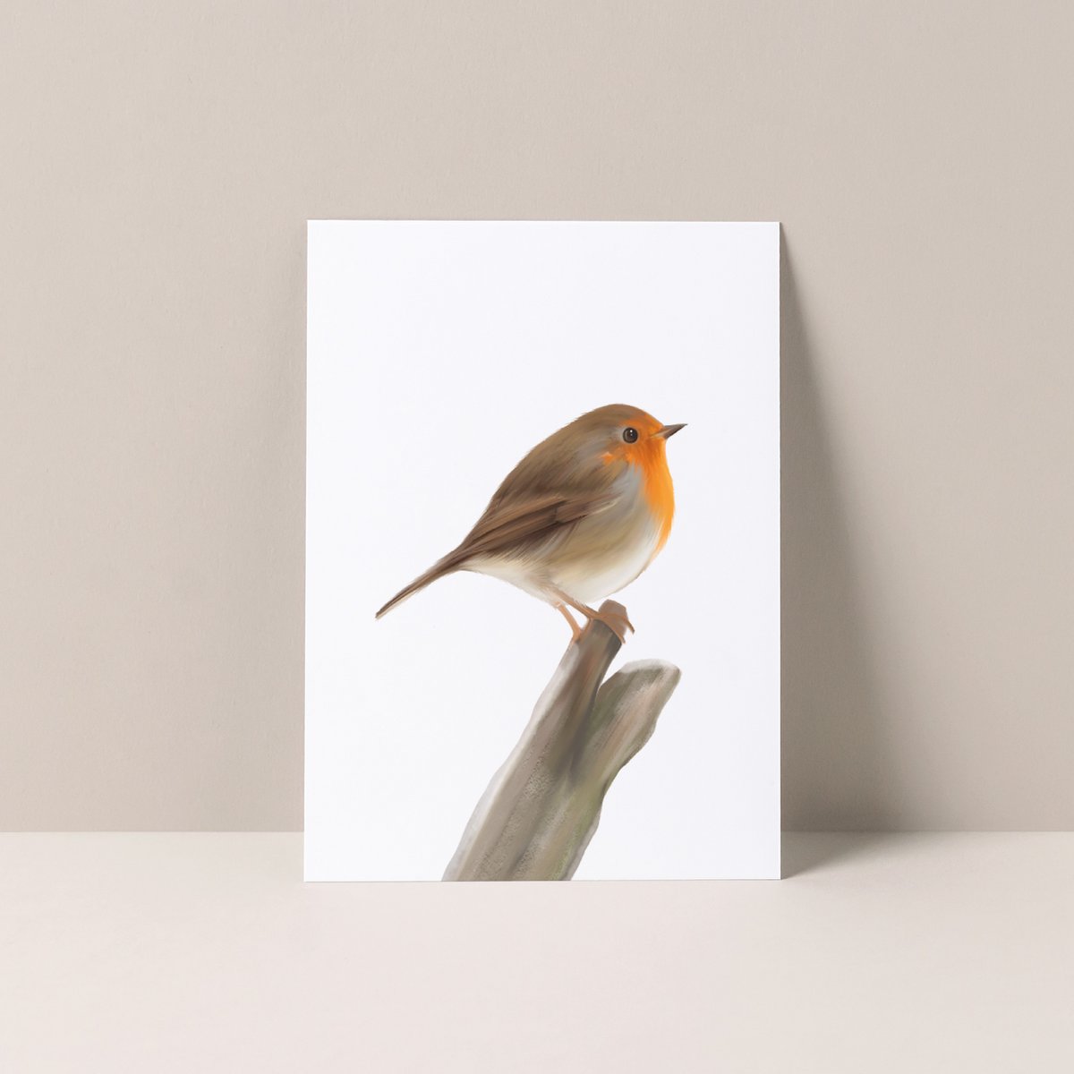 Postcard Robin