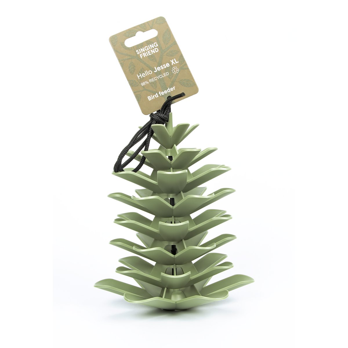 Hello Jesse XL recycled bird feeder