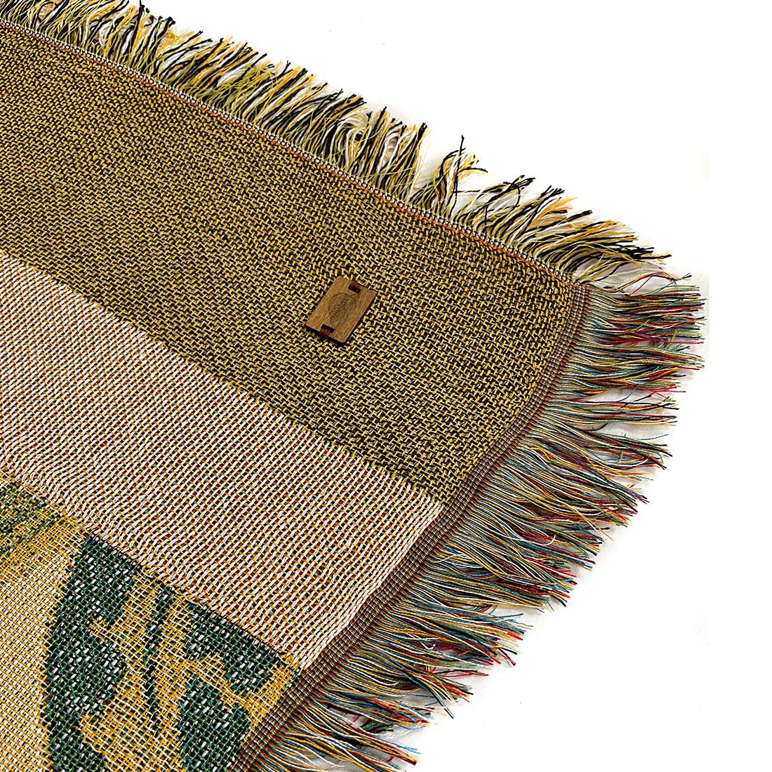 NIN-NIT Bicnonia Blanket | plaid | woven blanket | 160 x 220 cm