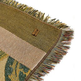 Couverture Bicnonia NIN-NIT | plaid | couverture tissée | 160 x 220 cm